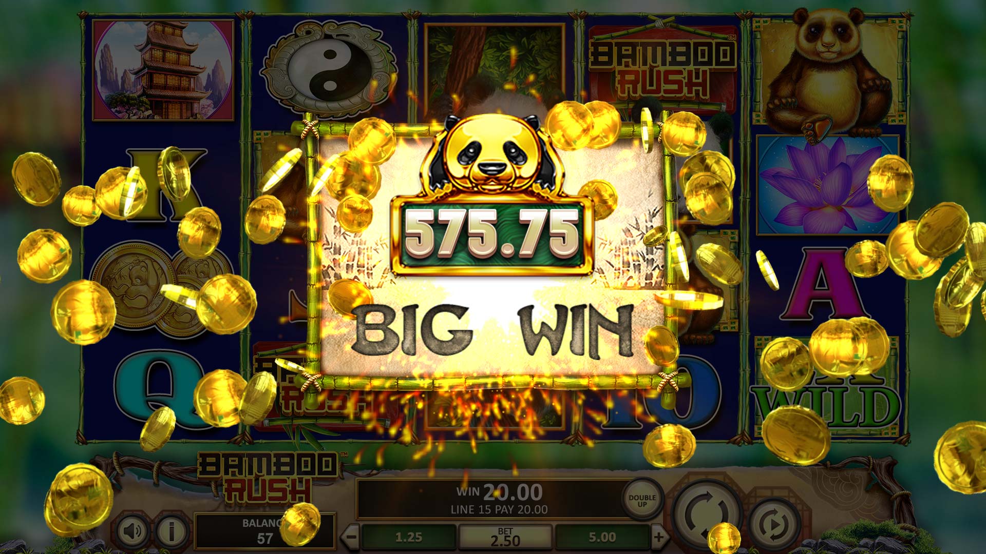BetSoft Bamboo Rush Screenshot