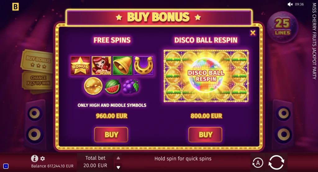 BG Miss Cherry Fruits Screenshot