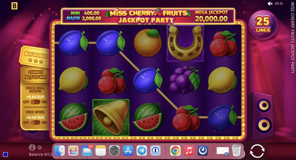 BG Miss Cherry Fruits Screenshot