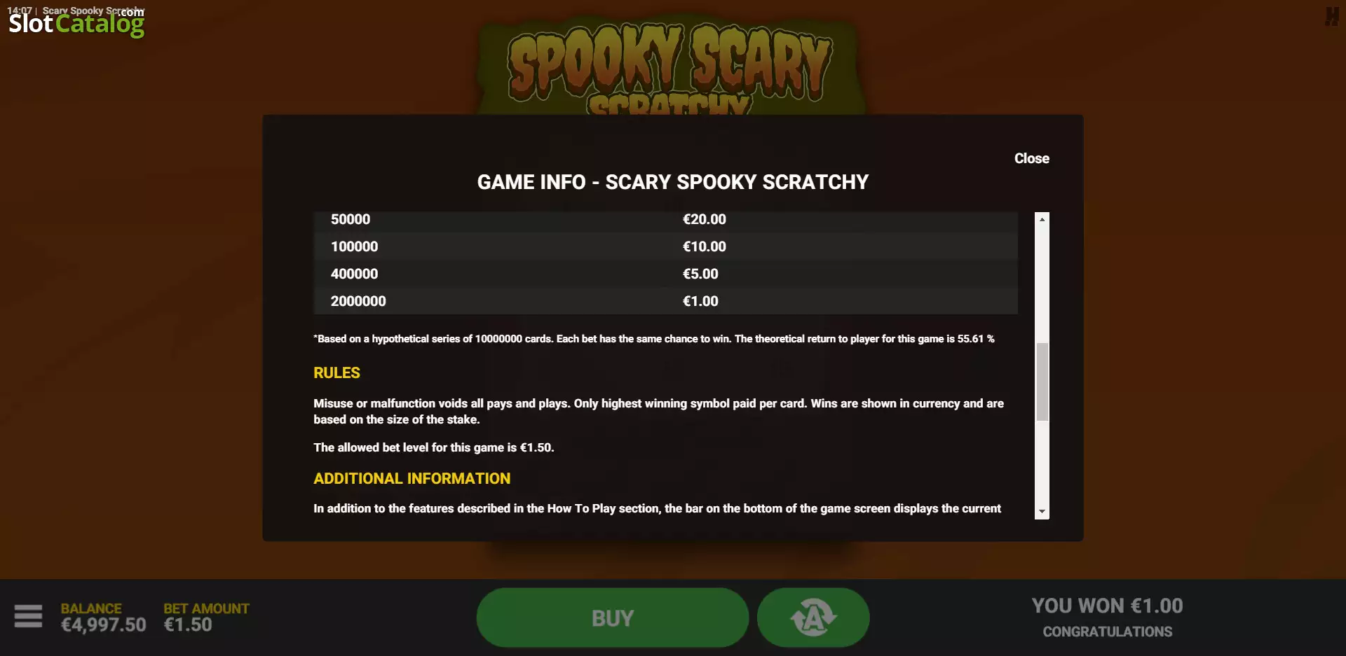 Hack Spooky Scary Scratchy Screenshot