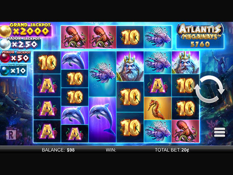 Atlantis Megaways Screenshot