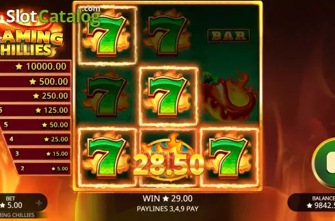 Flaming Chillies Screenshot