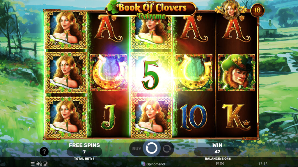 SP Book Of Clovers Extreme Screenshot