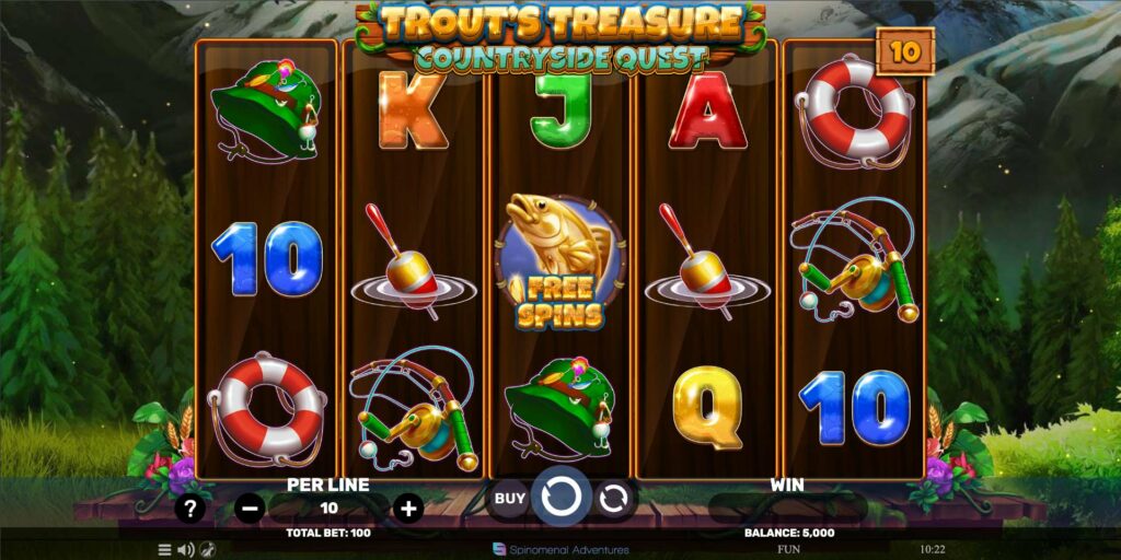 SP Trout's Treasure Countryside Quest Screenshot