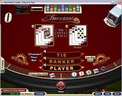 WG Baccarat 2 Screenshot