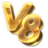 V8 Poker Logo at AllJ Software